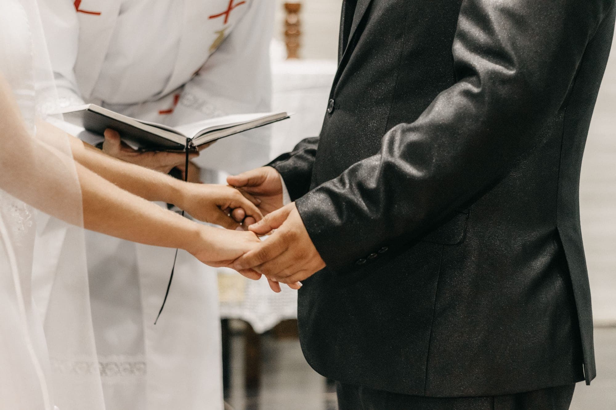 Hands joined in a promise